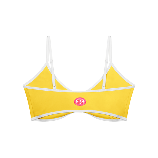 Vicki Yellow Sports Bra
