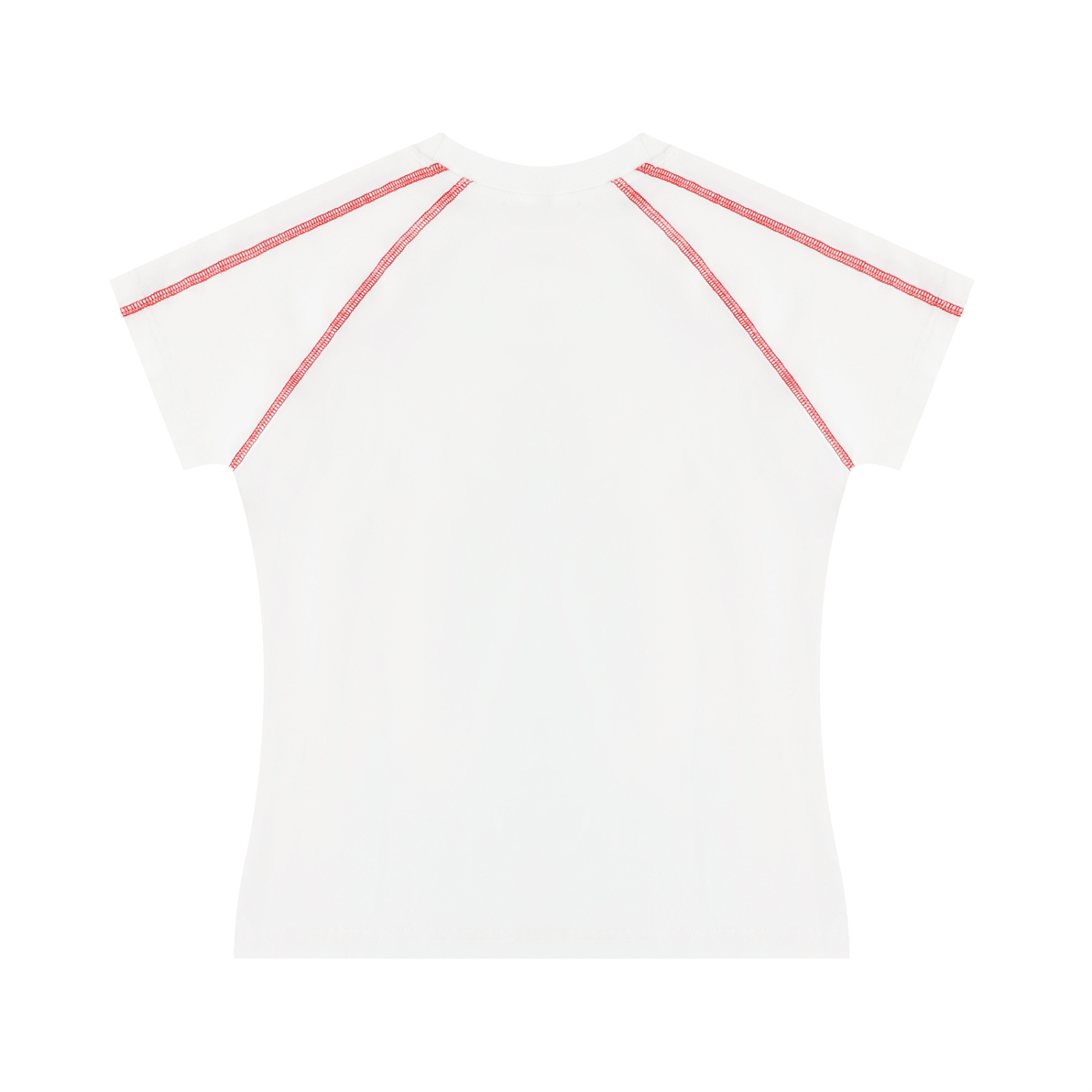 Embezzled Contrast Stitch Tee