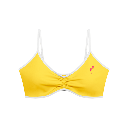 Vicki Yellow Sports Bra