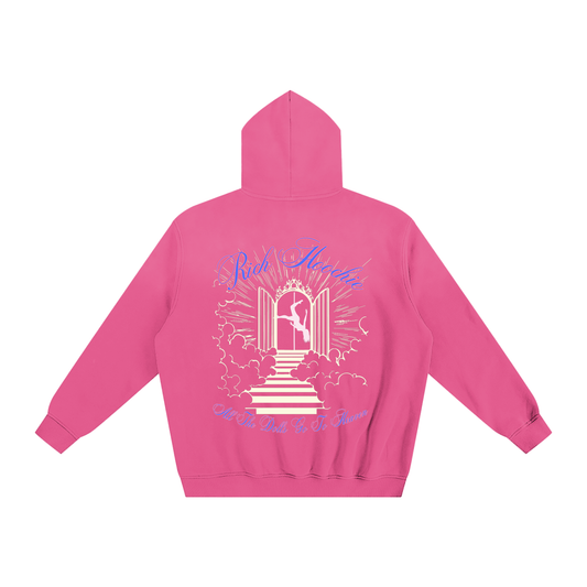 All the Dolls Go To Heaven Rose Pink Hoodie